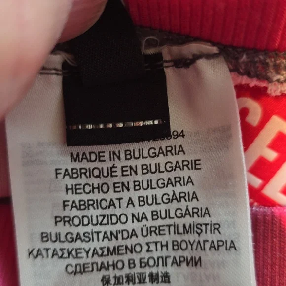 Diesel orange/pink floral pull on skirt-S - Picture 6 of 11